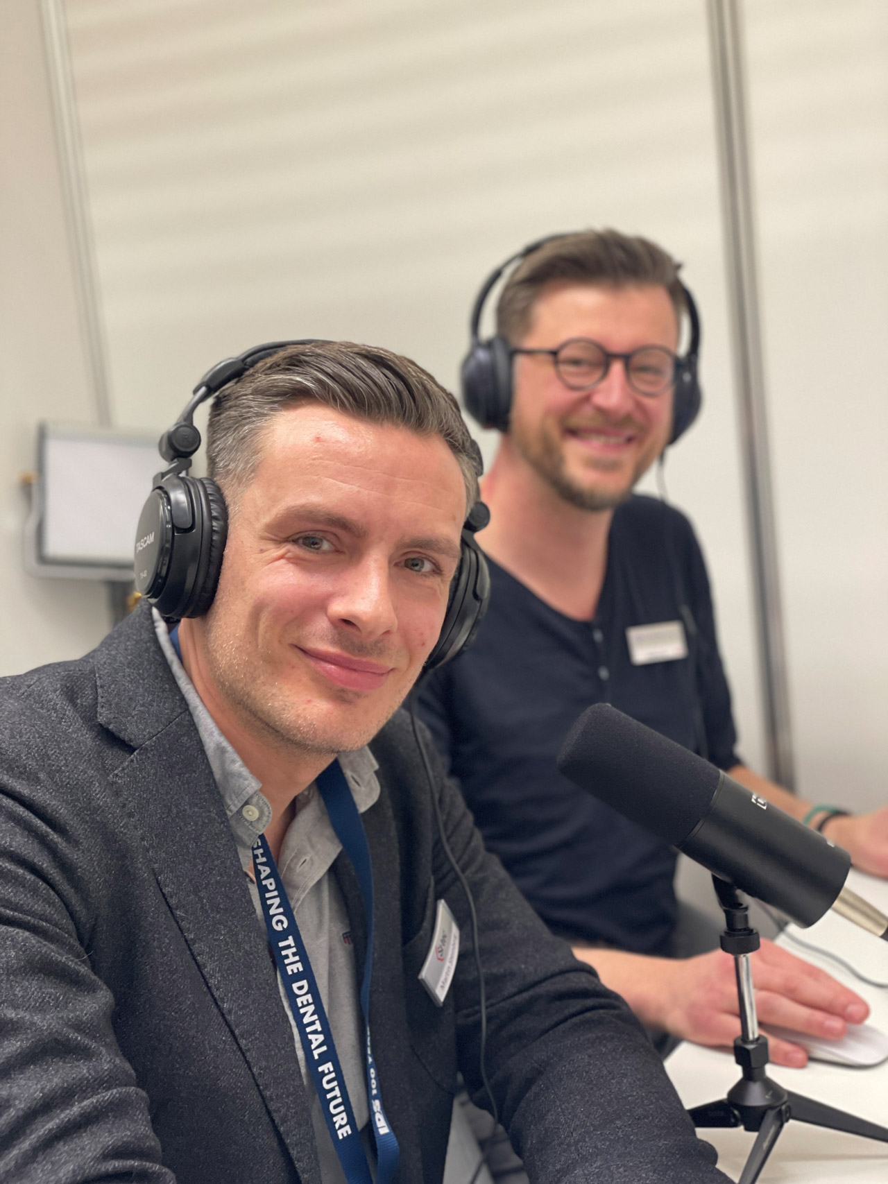 Martin Steinberg (links) von Si-tec, Podcast-Gast am IDS-Mittwoch