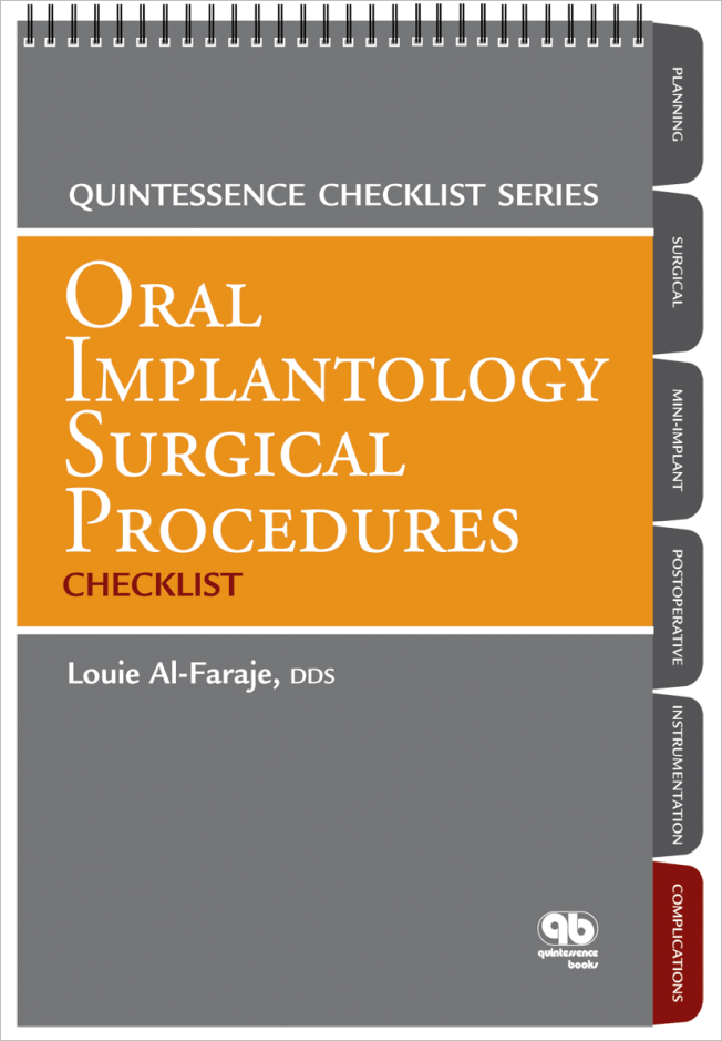 Al-Faraje: Oral Implantology Surgical Procedures Checklist