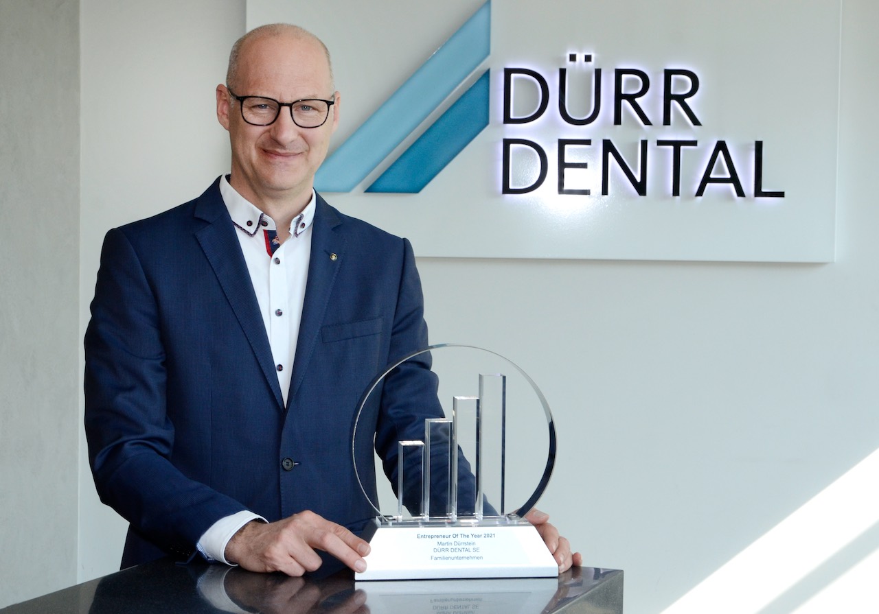 Martin Dürrstein, Vorstandsvorsitzender der Dürr Dental SE, wird Deutschland am 9. Juni in Monaco vertreten.