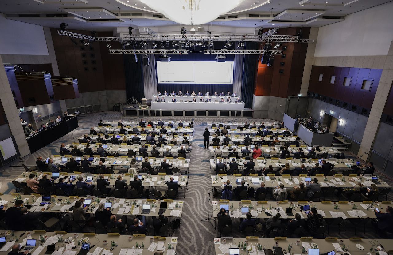 Mit final 167 anwesenden Delegierten war die Bundesversammlung 2022 die bislang größte ihrer Art.