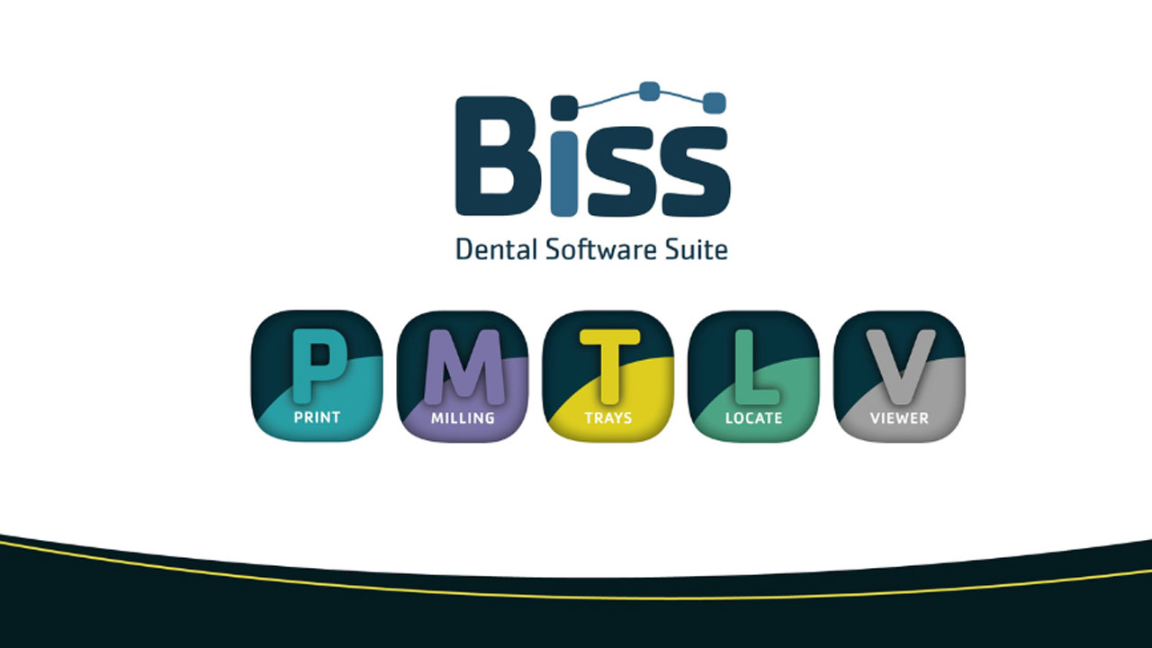 Für die einzelnen Programme der Biss Dental Software Suite wurde eine Dachstruktur entworfen. Grafik: Promadent