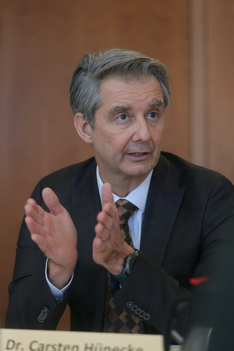 Kammerpräsident Dr. Carsten Hünecke