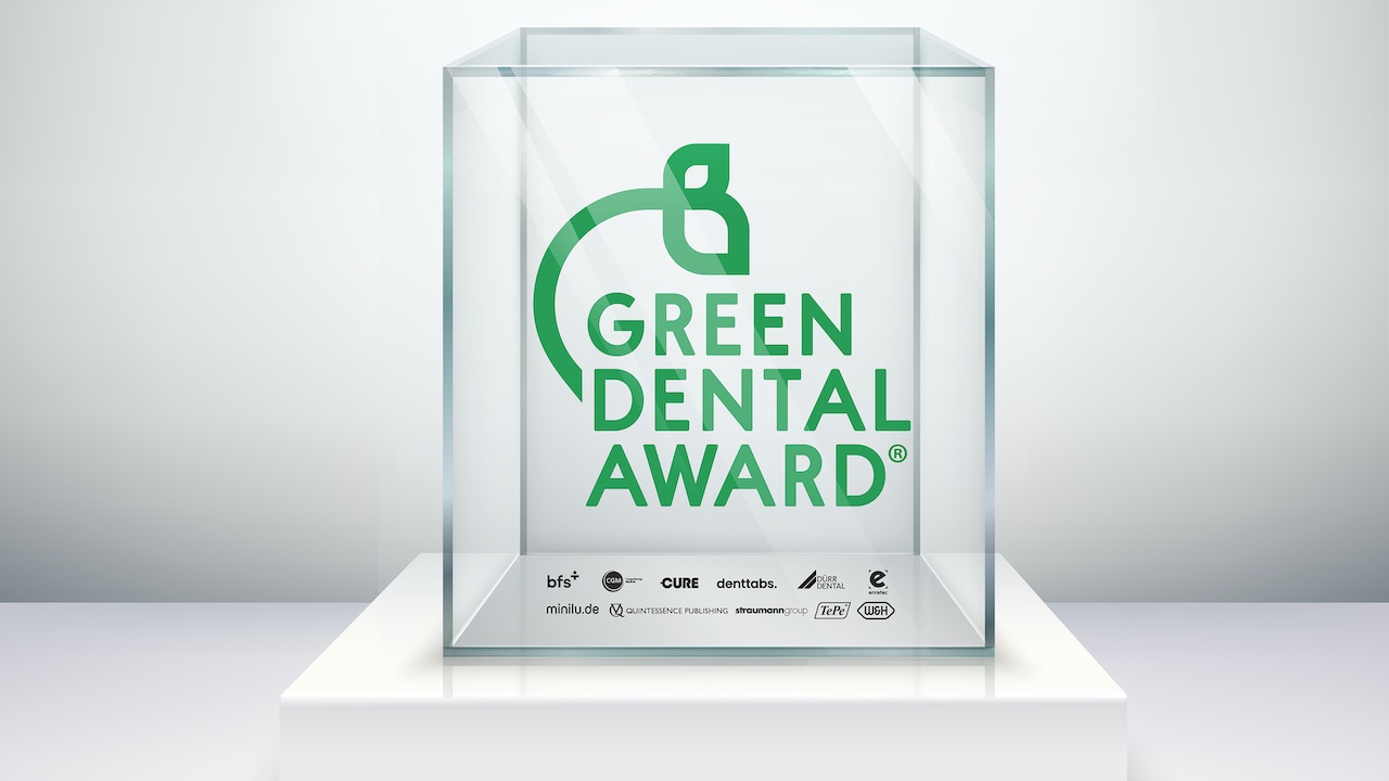 Der Green Dental Award zeichnet nachhaltige Produktideen, Service- und Logistiklösungen von Zahnarztpraxen und Dentallaboren aus. Bild: White & White